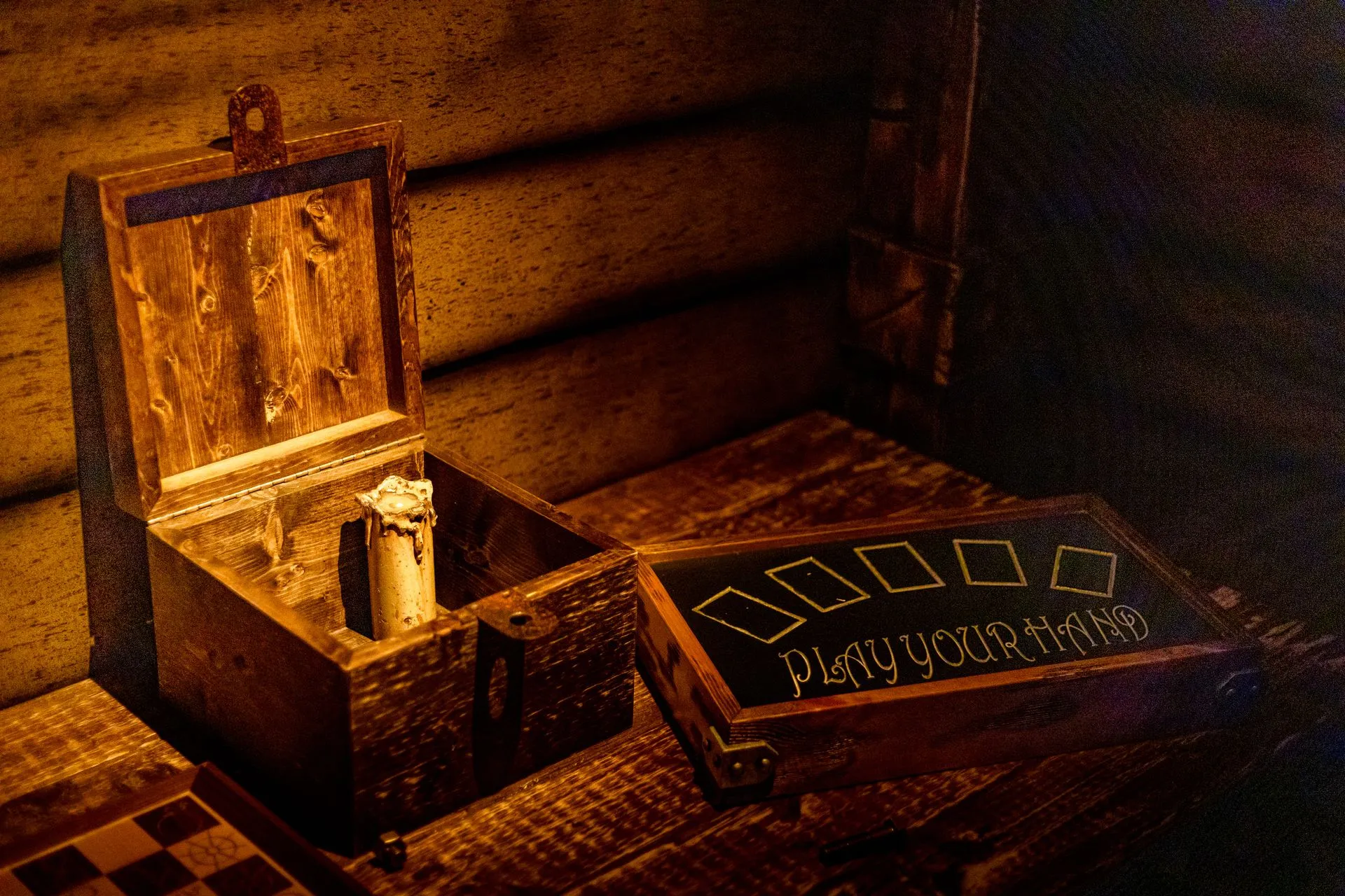 Escape rooms at Pecan Lake